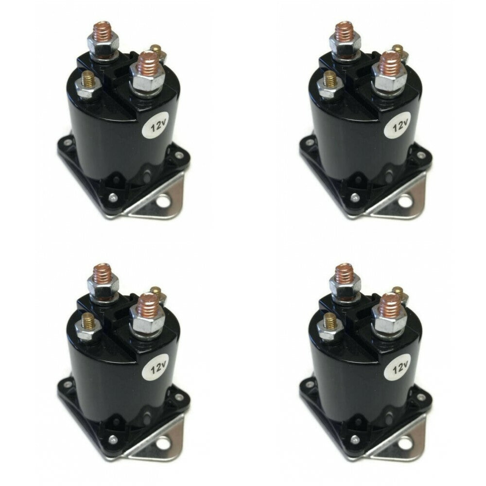 (4) 12V Solenoid Switch 1013609 for 1984-Up Club Car DS, Precedent Gas Golf Cart