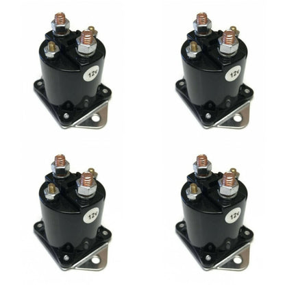 (4) 12V Solenoid Switch 1013609 for 1984-Up Club Car DS, Precedent Gas Golf Cart