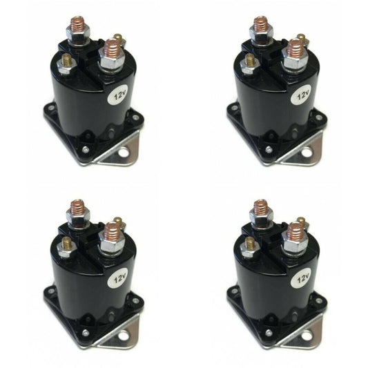 (4) 12V Solenoid Switch 1013609 for 1984-Up Club Car DS, Precedent Gas Golf Cart