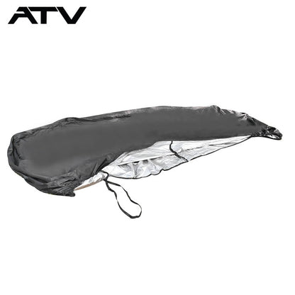 Solidspare Utility Vehicle Cover Storage For Honda Pioneer 500 700 700-4 Deluxe Black 300D