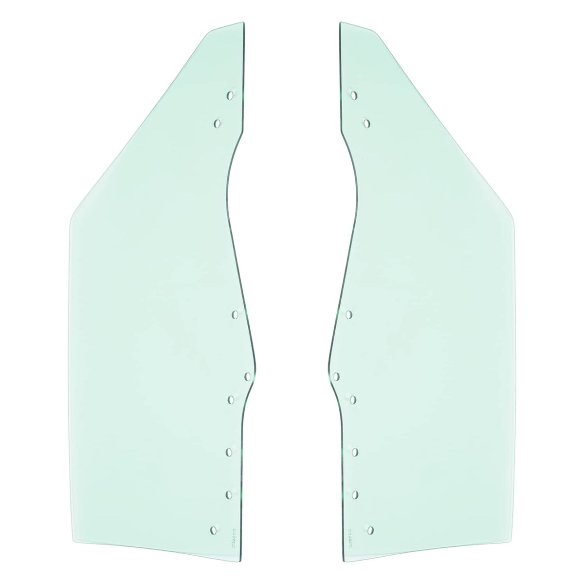 Solid Spare Fits Chevy Chevelle Malibu 2Door 1970-1972 Quarter Side Door Window Glass 4Pcs