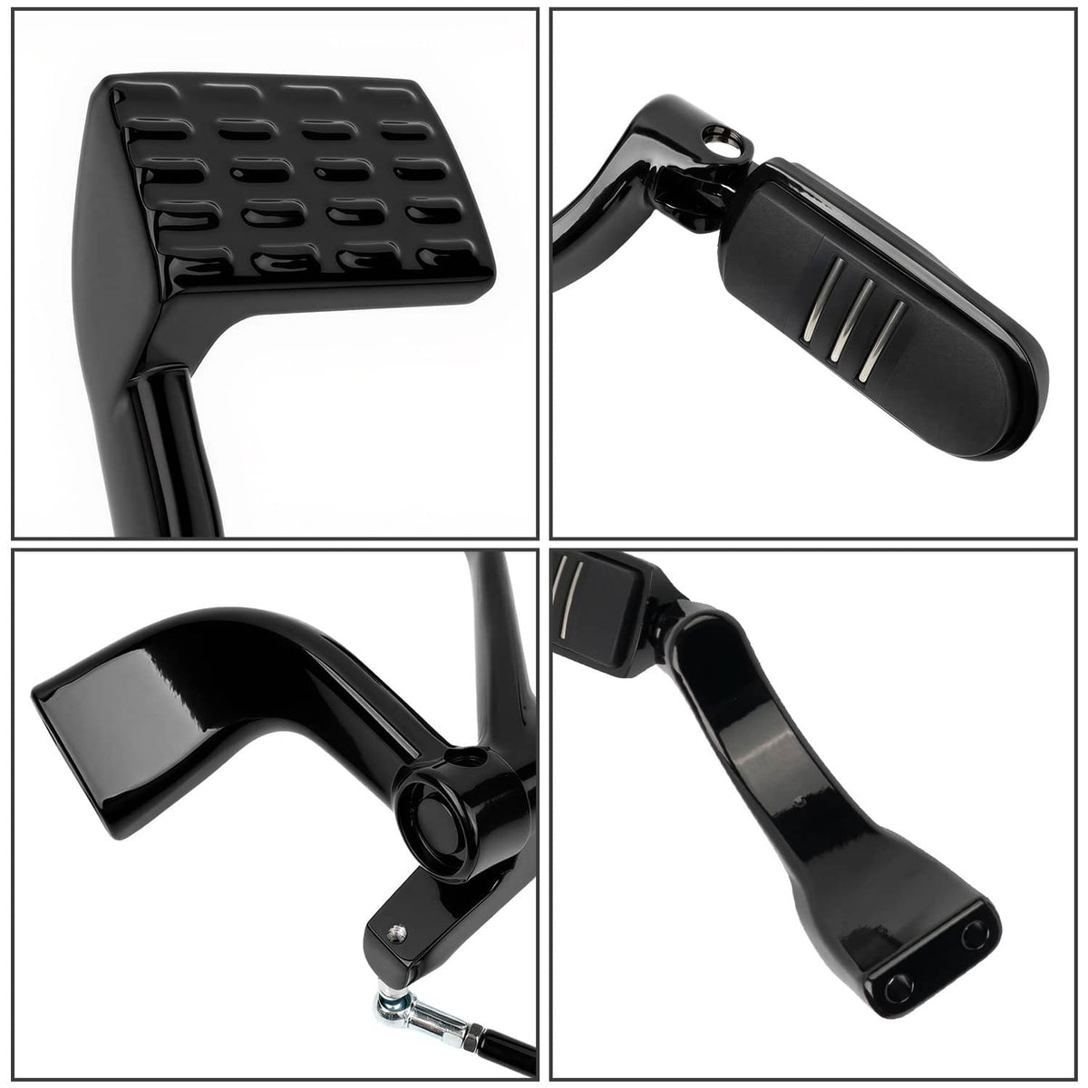 Solidspare Forward Mid Control Kit FootPeg For Harley Sportster 1200 Custom XL1200C 2004-13