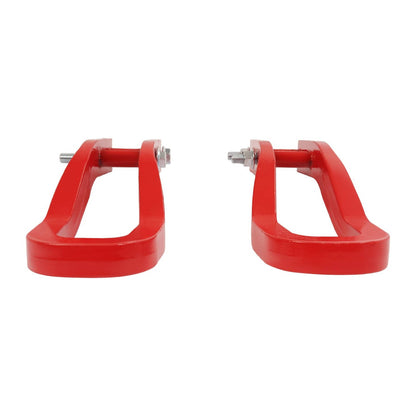 Solid Spare Pair Red Tow Hooks Kit #84513877 For Chevrolet Silverado 2500 HD 3500 HD 20-2026