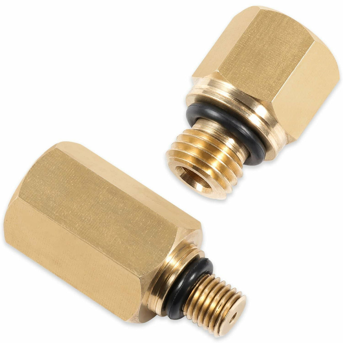 Solid Spare High Pressure Oil Rail Adapters Leak Test Kit for Ford 6.0L Diesel Engine