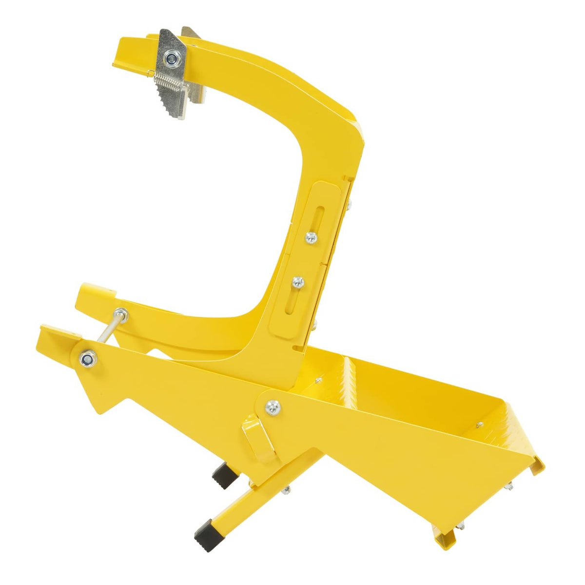 Solid Spare 2-Step 400 lb Truck Trailer Tire Step Non-Slip Platform Folding Heavy Duty