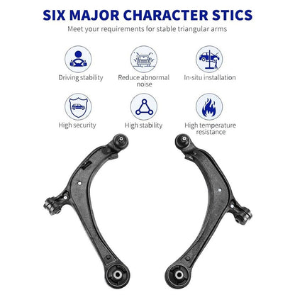 Solidspare For 2011-2017 Honda Odyssey Front Lower Control Arm Tie Rod End Suspension Kit