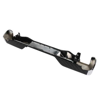 Solidspare Chrome Rear Bumper Assembly Ni1103114 For Nissan Frontier 05-21 W/O Sensor Holes