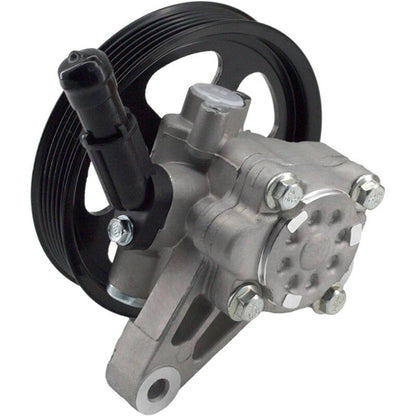 Solidspare Black Power Steering Pump for Acura MDX 07-13 Honda Odyssey 05-10 Pilot 05-08