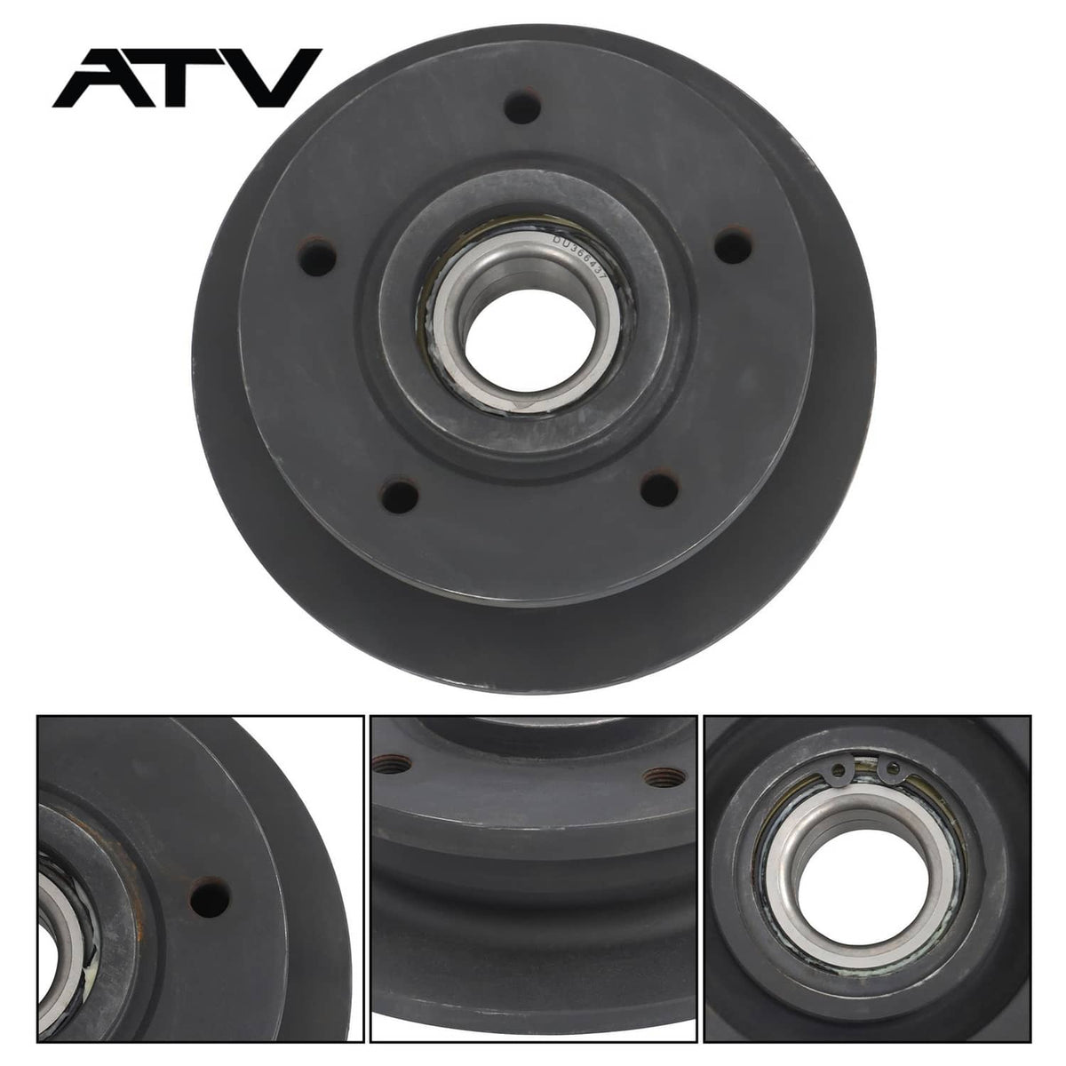 Solidspare Front Brake Rotors M151064 For John Deere Gator TX 4X2, Turf & HTX Models New