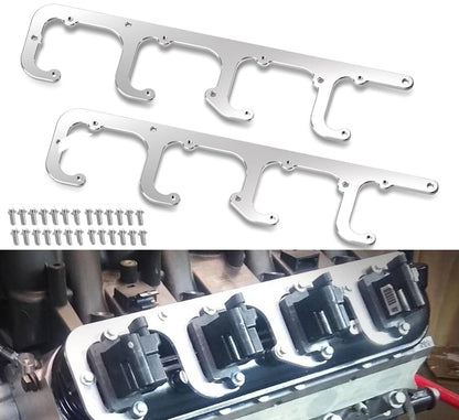 Solidspare LS D581 Square Coil Bracket Set For CHEVROLET 4.8L 5.3L 5.7L 6.0L 6.2L Truck New