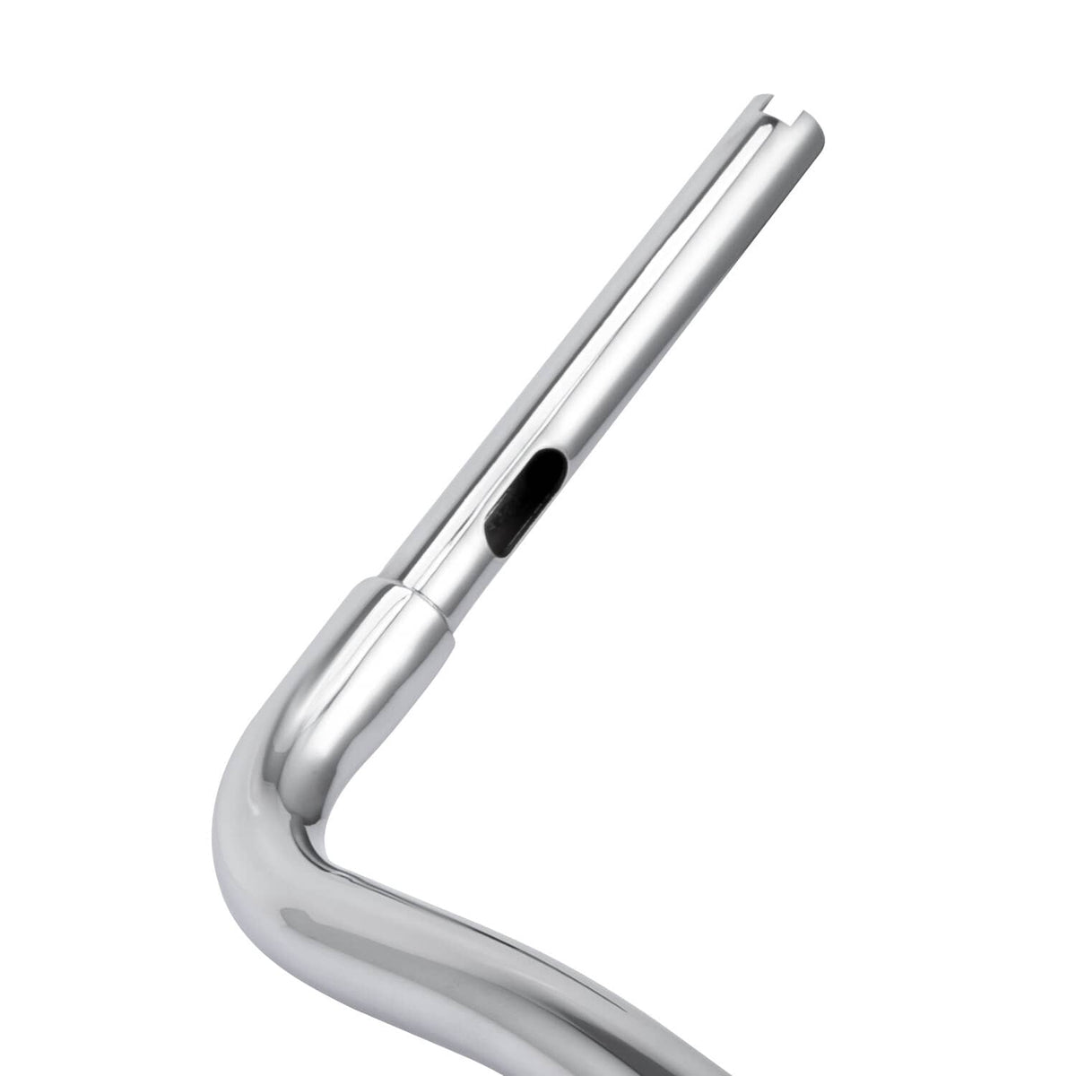 Solidspare Chrome 12" Ape Hanger 1 1/4" Handlebar Fit For Harley Sportster Softail Touring