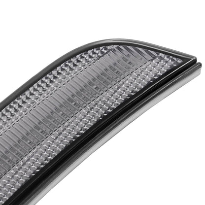 Solid Spare Front Side Marker Light Reflector For Chrysler 300 2015-2023 Amber LED Smoked