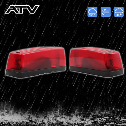 Solidspare Left & Right Tail Lights Fit For Kubota RTV500/ 900 RTV-X900 RTV-X1120/ X1140