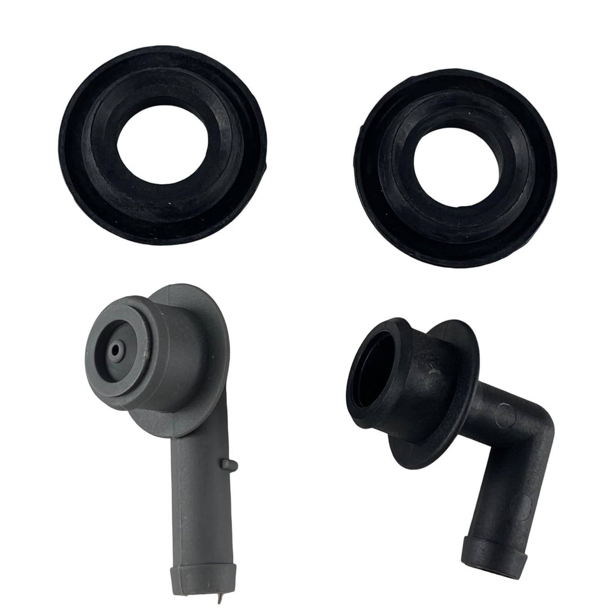 Solidspare 53013360AA PCV CCV VENT VALVE ELBOW GROMMET SET for Jeep Grand Cherokee 4.0L