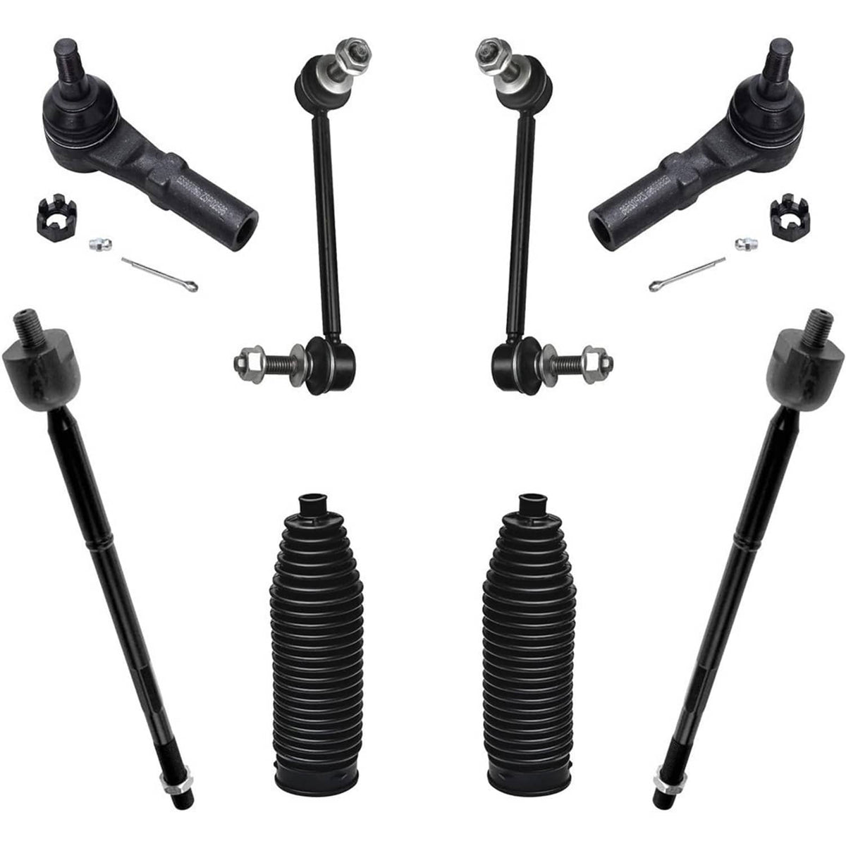 Solidspare 16Pcs Suspension Front Control Arm Kit for 2011-19 Dodge Charger Challenger 300