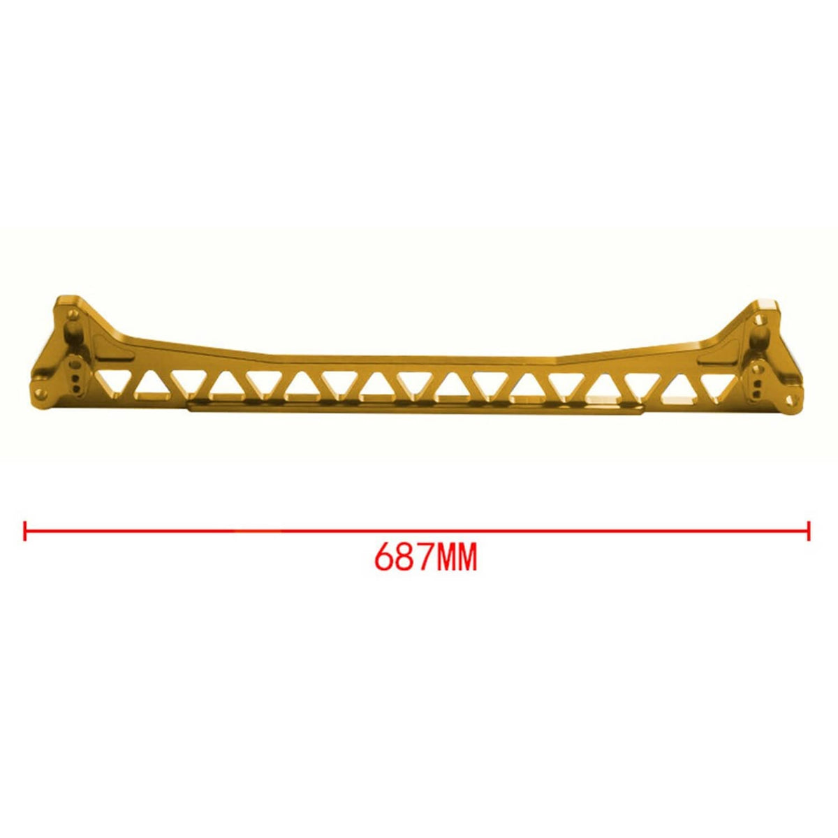 Solidspare Rear Lower Control Arm Subframe Brace Tie Bar for 1992-1995 Honda Civic EG 88-95
