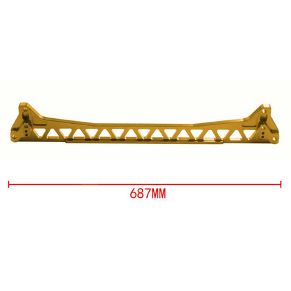 Solidspare Rear Lower Control Arm Subframe Brace Tie Bar for 1992-1995 Honda Civic EG 88-95