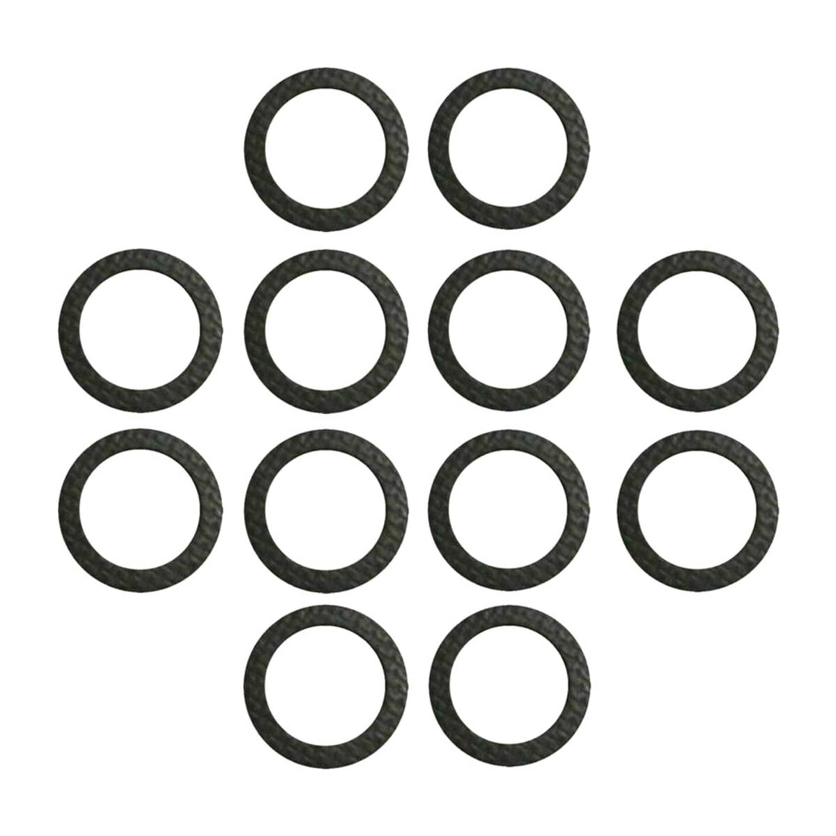 Solid Spare 12 Pcs Drain Screw Gasket Marine Lower Unit Seal for Mercury Marine 12-19183-3