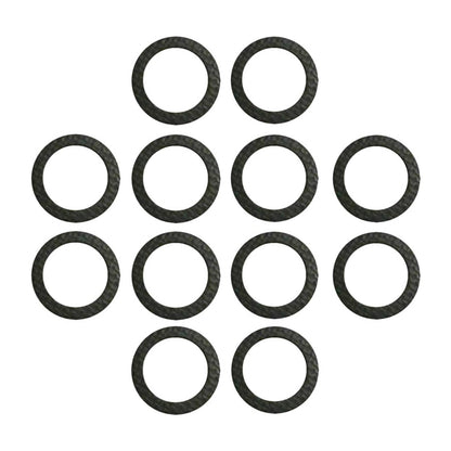 Solid Spare 12 Pcs Drain Screw Gasket Marine Lower Unit Seal for Mercury Marine 12-19183-3