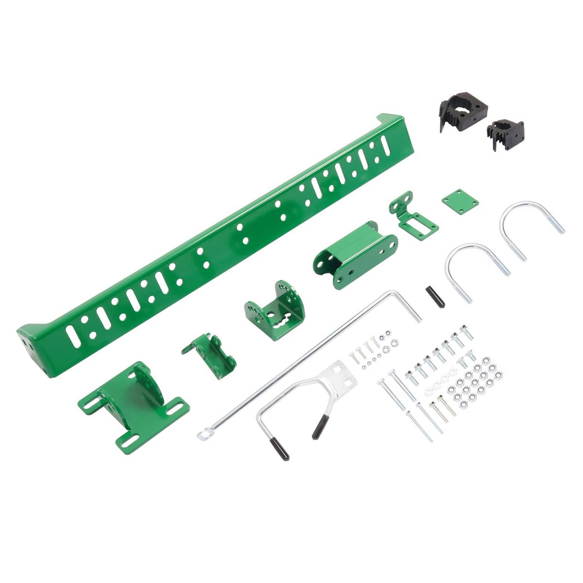 Solidspare Roll Bar Trimmer Rack Holder For Quick Clamp Locking Zero Turn 1" 2" Lawn Mower