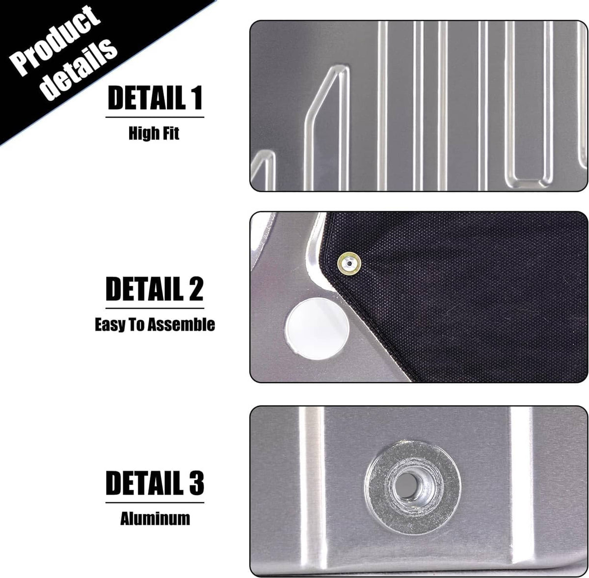 Solidspare Engine Splash Guard Under Car Shield Cover Board Fit For Honda Civic 2016-2021