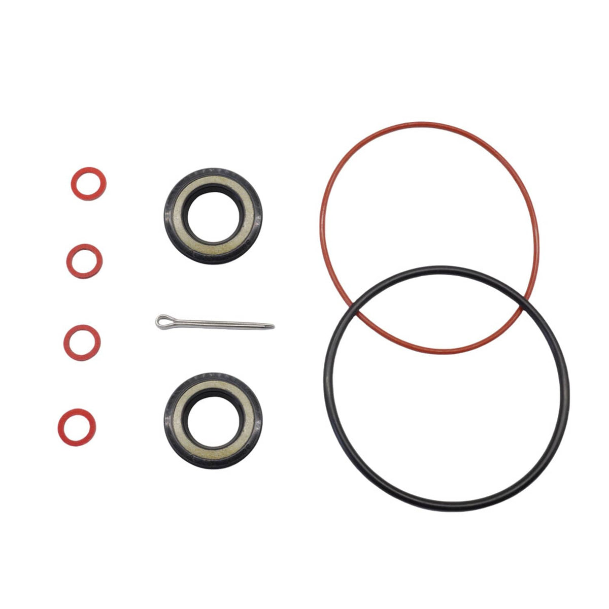 Solid Spare Yamaha Lower Unit Seal Kit 93101-17054 90430-08003 8HP 9.9HP 4-Strokes Outboard