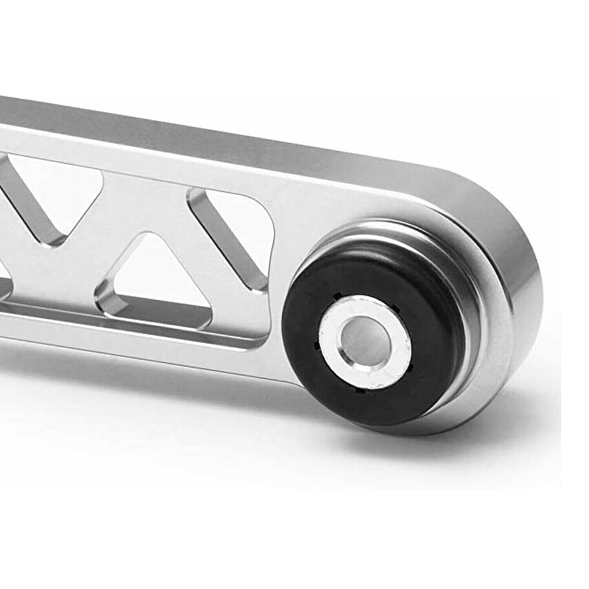 Solidspare Silver Billet Rear Lower Control Arm+Subframe Brace for Honda Civic EK 1996-2000