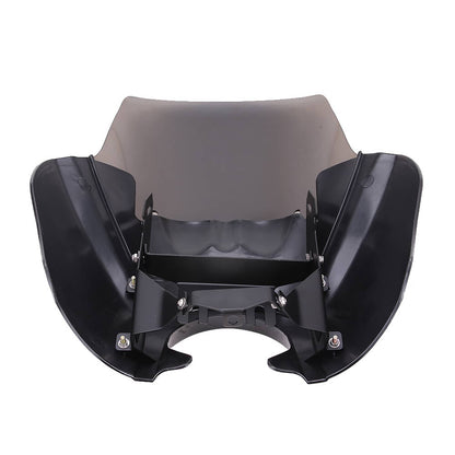 Solidspare For Harley Dyna Wide Glide 2006-17 Front Fairing w/ 15'' Windshield Windscreen