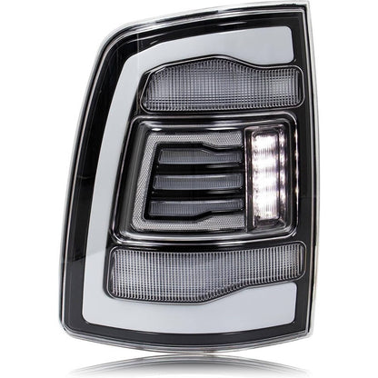 Solidspare Pair LED Tail Light for 2009-2018 Dodge Ram 1500 2500 3500 Rear Light Clear Lens