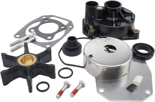 Solid Spare Evinrude Johnson Water Pump Kit 5000308 40 48 50 HP 2 Stroke 1989-2005