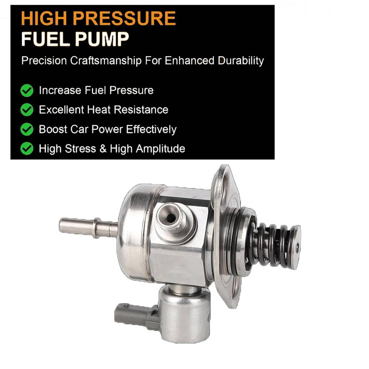 Solidspare High Pressure Fuel Pump For Mini Cooper 2012-2016 1.6L Turbocharged 13517630644