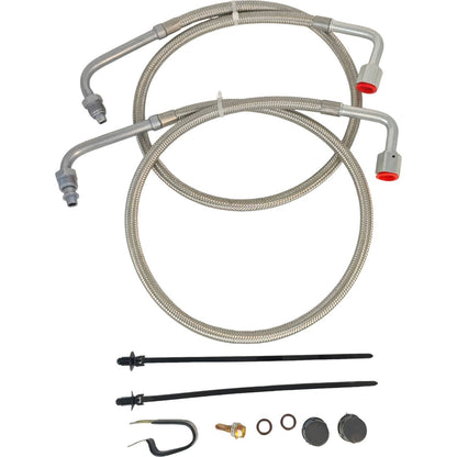 Solid Spare For Polaris Oil Cooler Line 2003-2008 Magnum Trail Boss 330 2204030 5412355