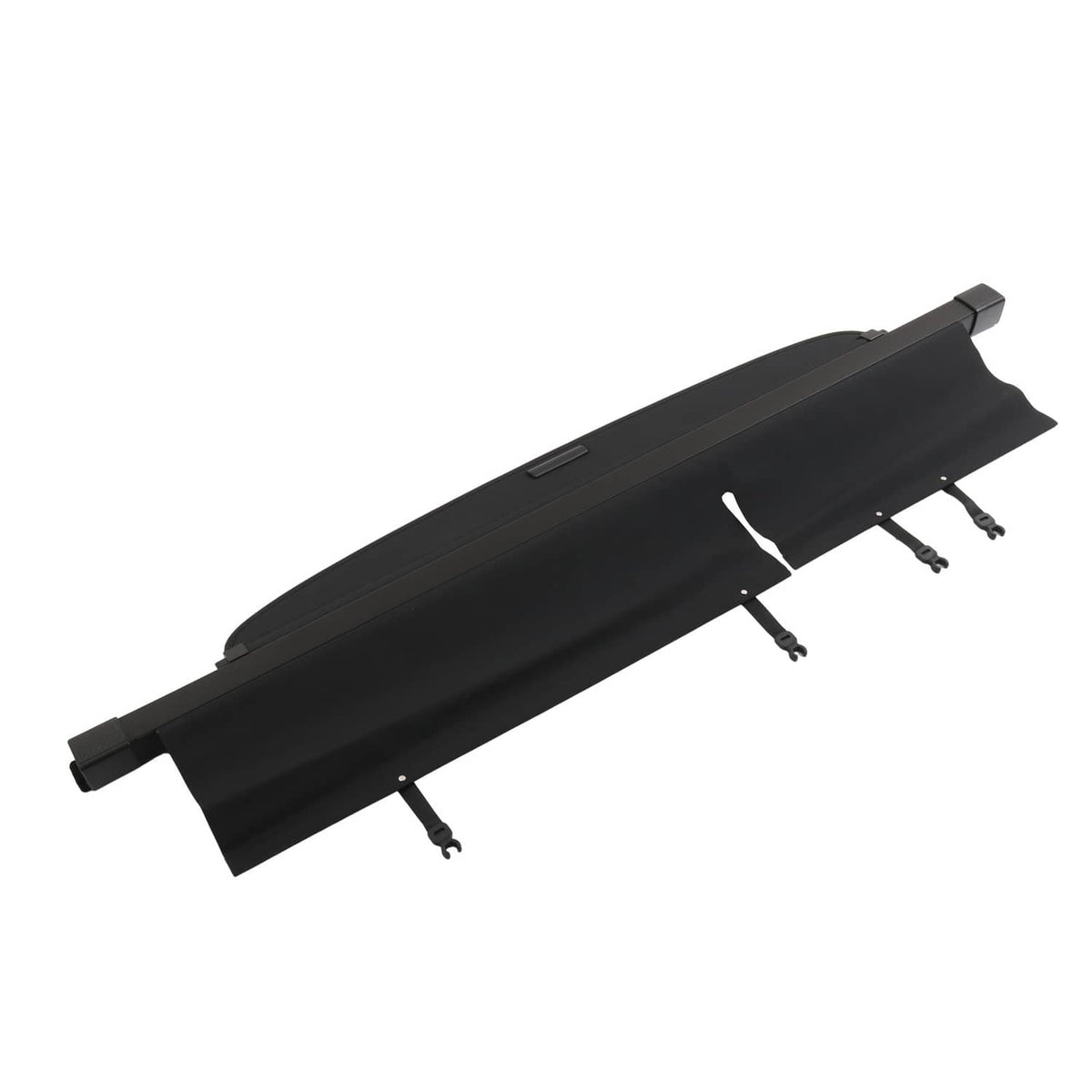 Solidspare Premium Retractable Cargo Cover Luggage Shade Black For 2007-2011 Honda CR-V CRV