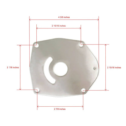 Solid Spare For Mercruiser Alpha One Gen 2 Outdrive Water Pump Impeller Repair Kit 43026K06