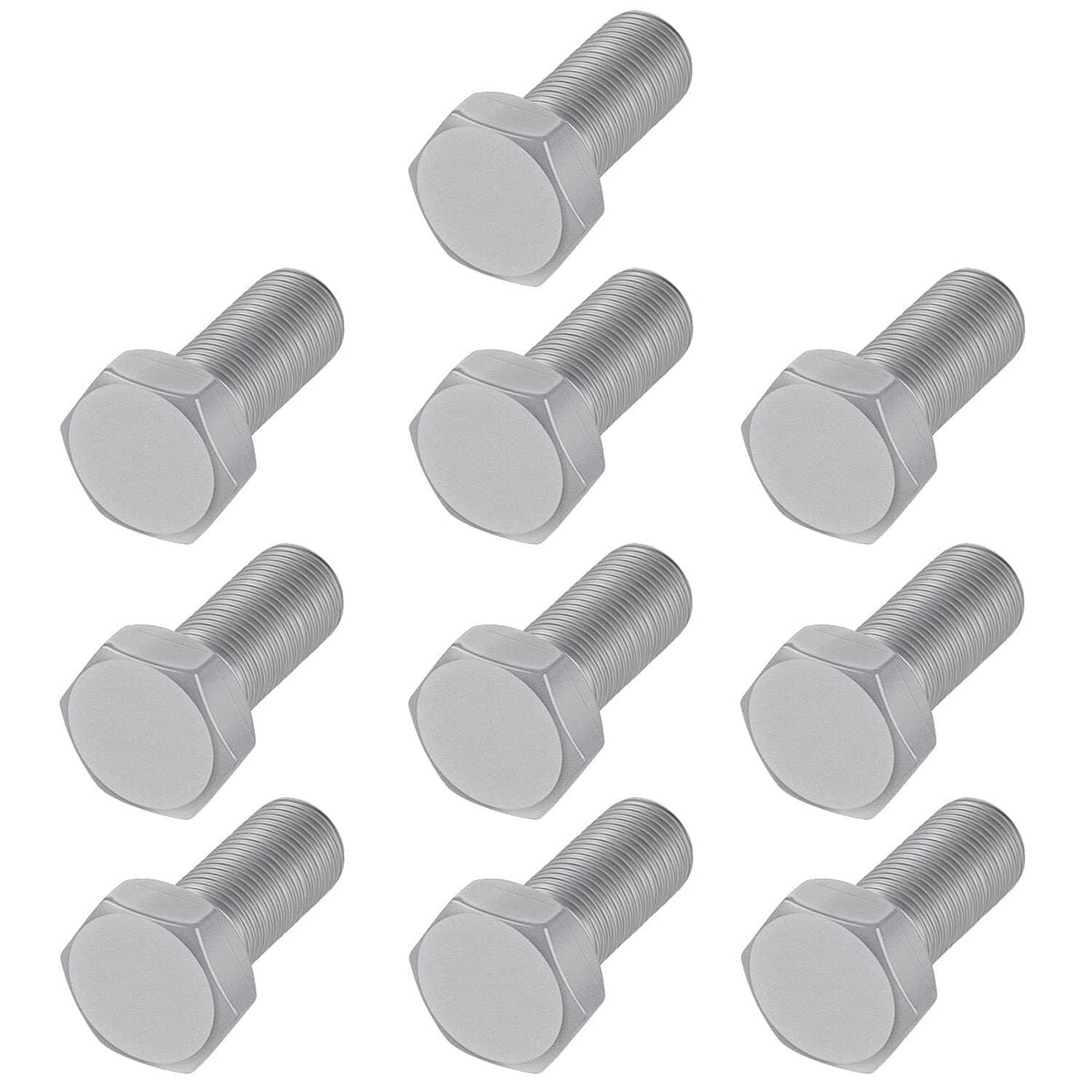 Solid Spare Fits JD16 Front Wheel Hub Lug Bolts 9/16-18 x 1-1/8" for John Deere Tractors