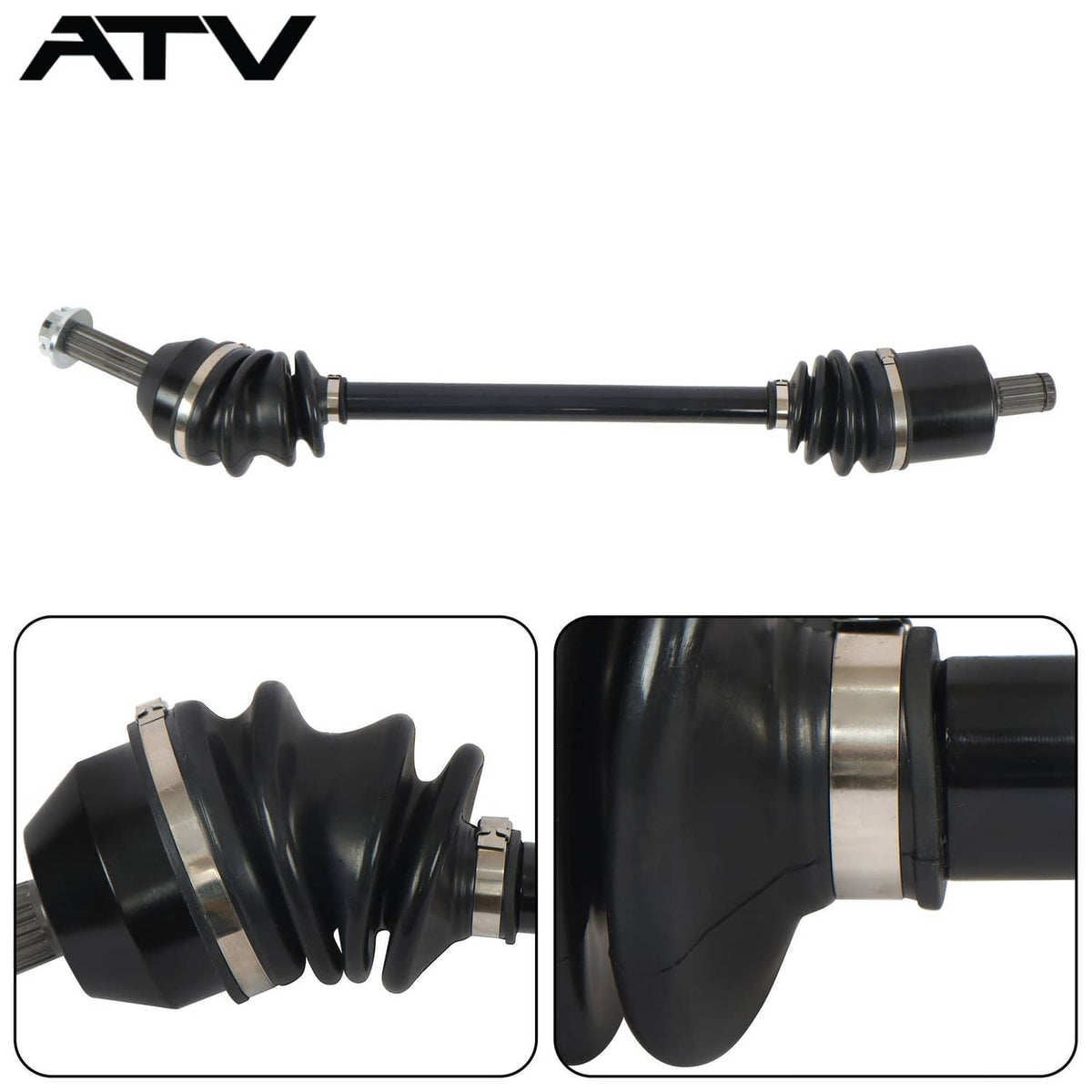 Solidspare 1333238 Front Left/Right CV Axles Drive Shaft For Polaris Ranger 500 570 17-22