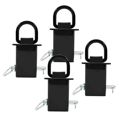 Solidspare For Utility Trailers Stake Pocket D Rings 4pcs 12000lbs Heavy Duty Removable