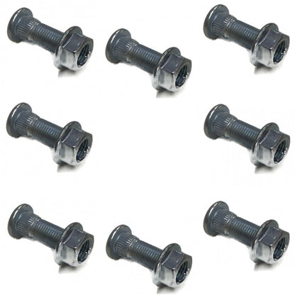 (8) Wheel Stud Bolt 3/8" and Nut 3/8"-24 for Polaris 1997-2002 Sportsman 500 ATV