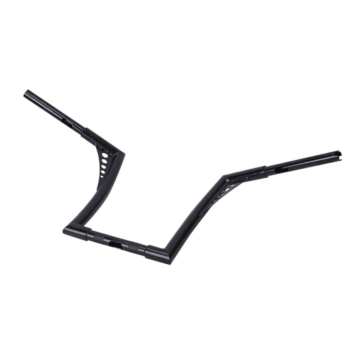 Solidspare For Harley FLST FXST 883 1200 XL Black 14" Handlebar Ape Hangers Bar 1.25'' Fat