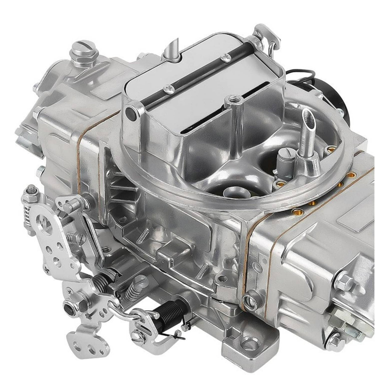 Solidspare New 4 Barrel For 650 CFM Holley Brawler Double-Pumper Carburetor Electric Choke