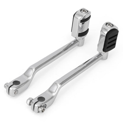 Solidspare Heel Toe Shift Lever Shifter Peg Pedal For Harley Electra Glide Heritage Softail