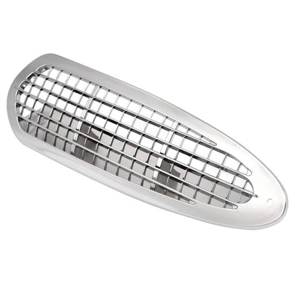 Solid Spare Chrome Hood Side Grille Air Intake Vent Cover ABS For Freightliner M2 2002-2018