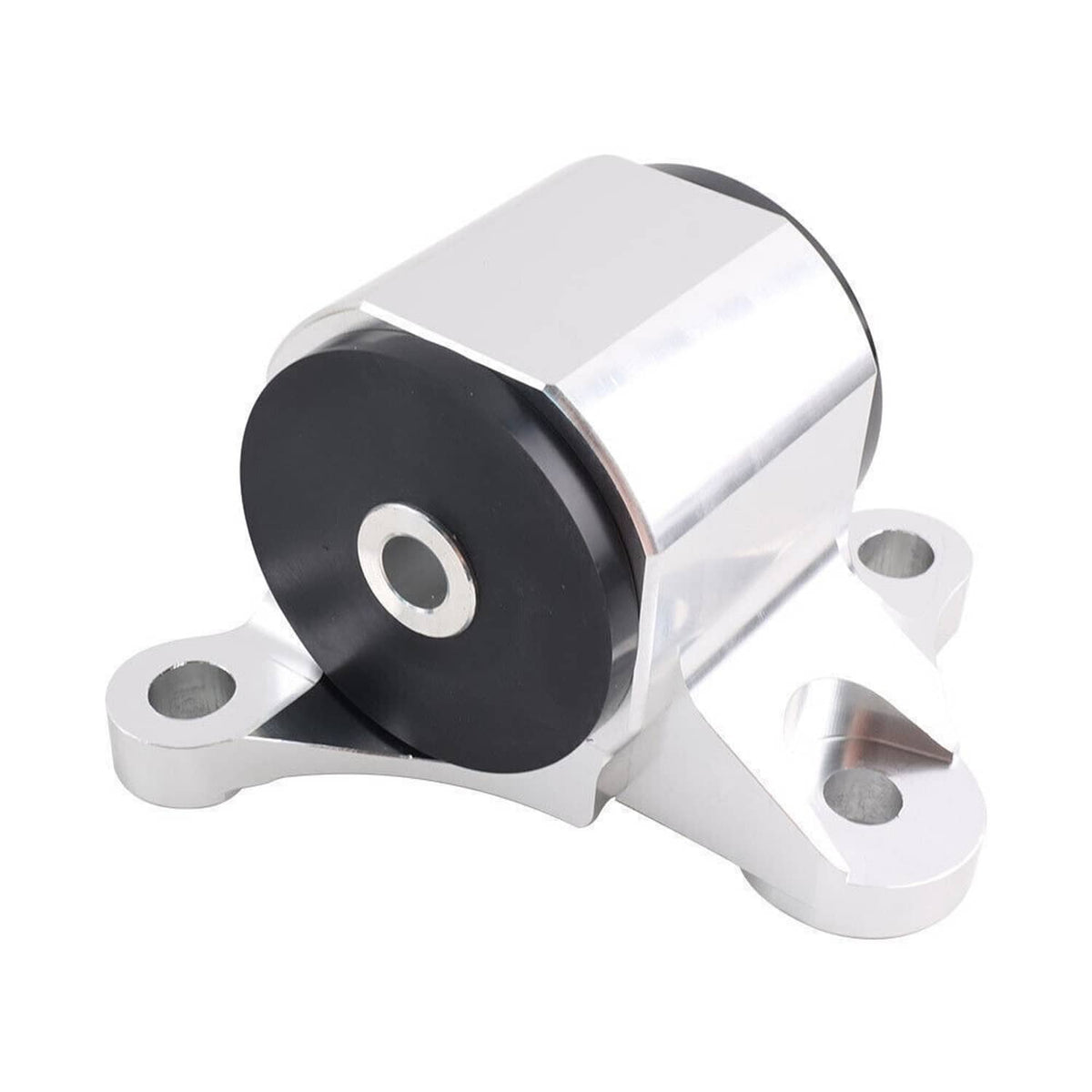 Solidspare 2 Bolt Engine Motor Mount Kit For 1996-00 Civic EK B16 B20 D16 B D Chrome Billet