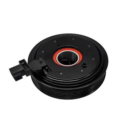 Solidspare New AC Compressor Clutch Kit Coil Pulley For 2012-2018 Jeep Wrangler 6 CyL 3.6L