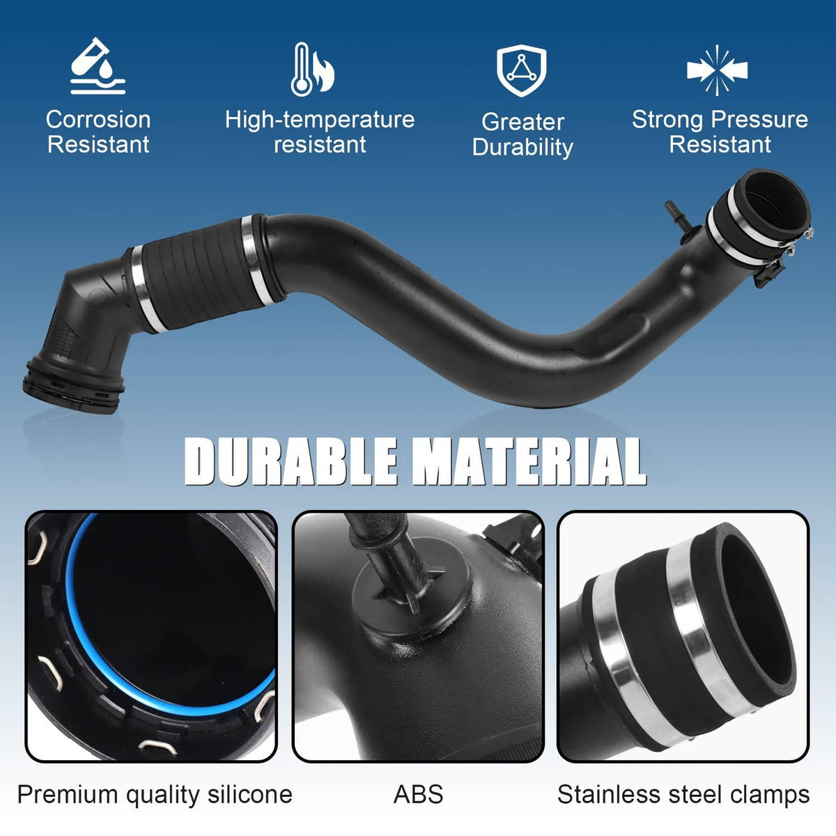 Solidspare Engine Turbo Intercooler Outlet Hose Pipe Tube FOR 2017-2020 Ford F-150 3.5L
