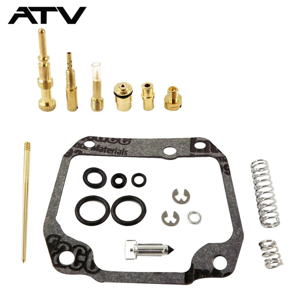 Solidspare For Suzuki LT160E LT160 1989-1992 NEW Carburetor Carb Rebuild Kit Repair ATV