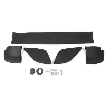 Solid Spare Rear Trunk Spoiler Wing JDM Style Matte Black For Subaru WRX STI 2015-2021 2018
