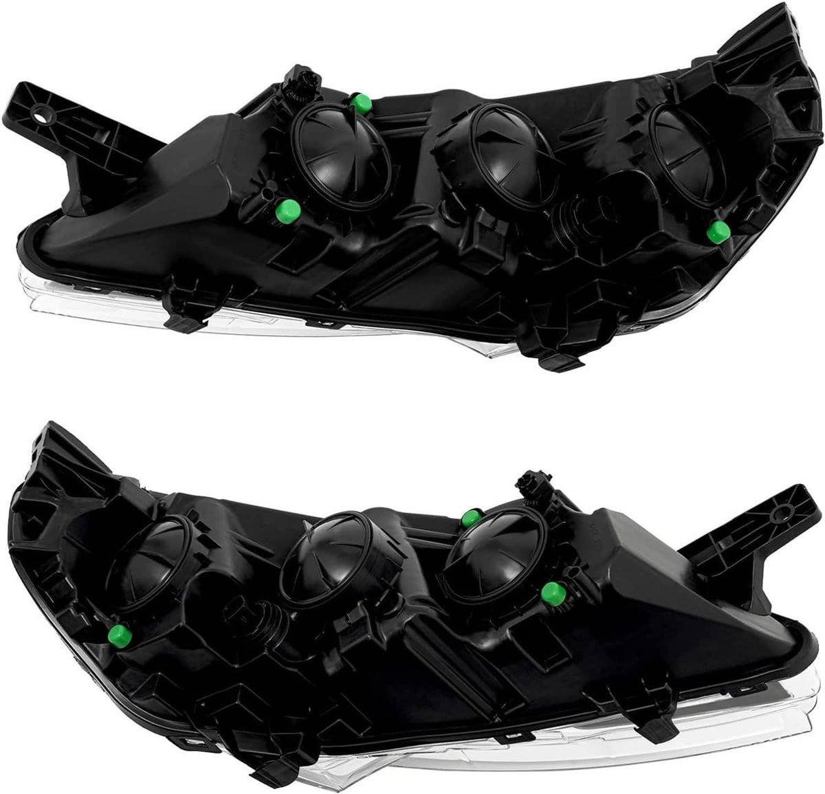 Solidspare Pair Left+Right Halogen Headlights For 2023-2026 Dodge Ram Promaster 1500 2500
