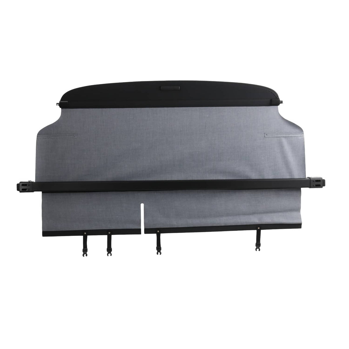 Solidspare Premium Retractable Cargo Cover Luggage Shade Black For 2007-2011 Honda CR-V CRV
