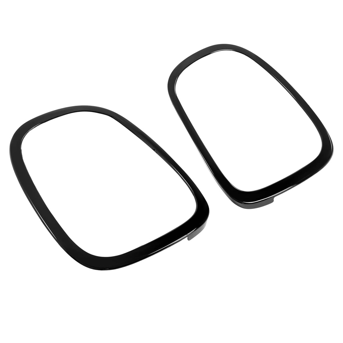 Solid Spare For Mini Cooper S F55 F56 2014-21 Driver & Passenger Tail Light Ring Trim Bezel